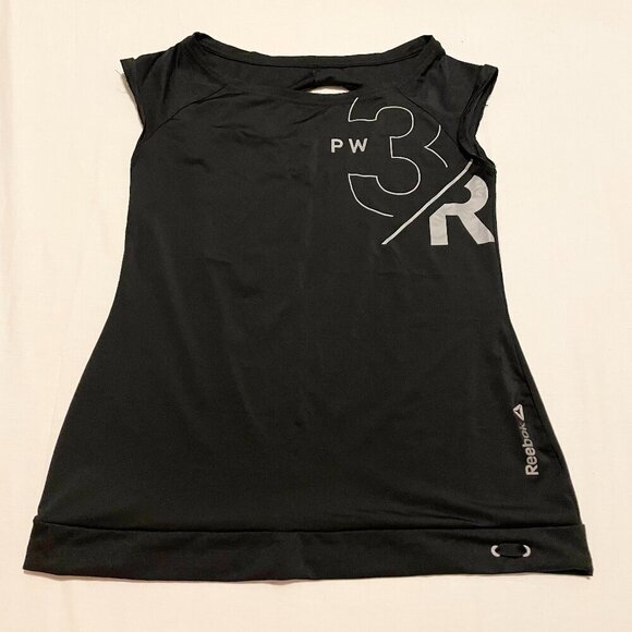 Reebok Womens Shirt Size Small Tank Top Back Cutout Activewear - Picture 16 of 16